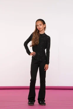 Tops & T-shirts*Geisha Fashion Geisha Girls Top Met Glimmende Sterretjes 42630K-24 zwart