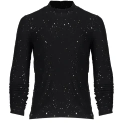 Tops & T-shirts*Geisha Fashion Geisha Girls Top Met Glimmende Sterretjes 42630K-24 zwart